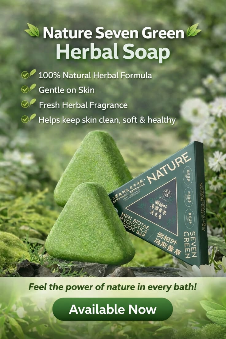 Nature Triangle Shampoo Bar Strengthens Hair For Men And Women