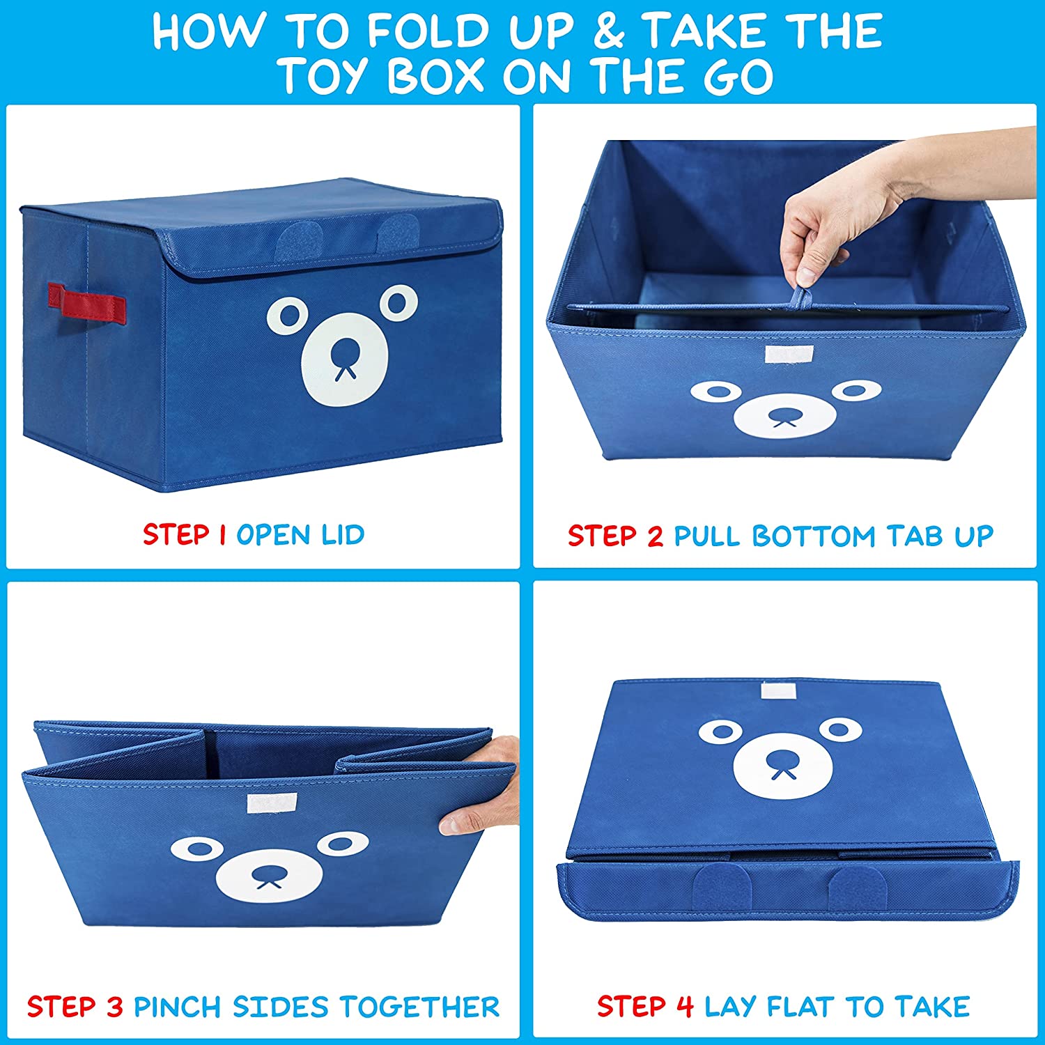 Panda storage box